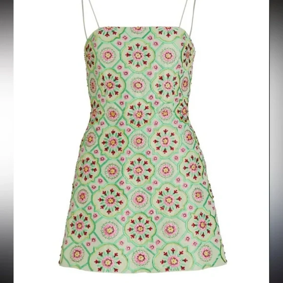 ALICE + OLIVIA Lawrence embroidered dress! - Picture 1 of 7